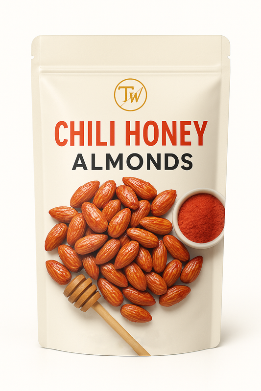 Royal Munch Almonds Chili Honey Flavored 200gm