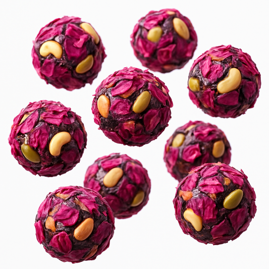 Royal Munch Sugar-Free Rose & Gulkand Sweets with Dry Fruits & Nuts 1kg